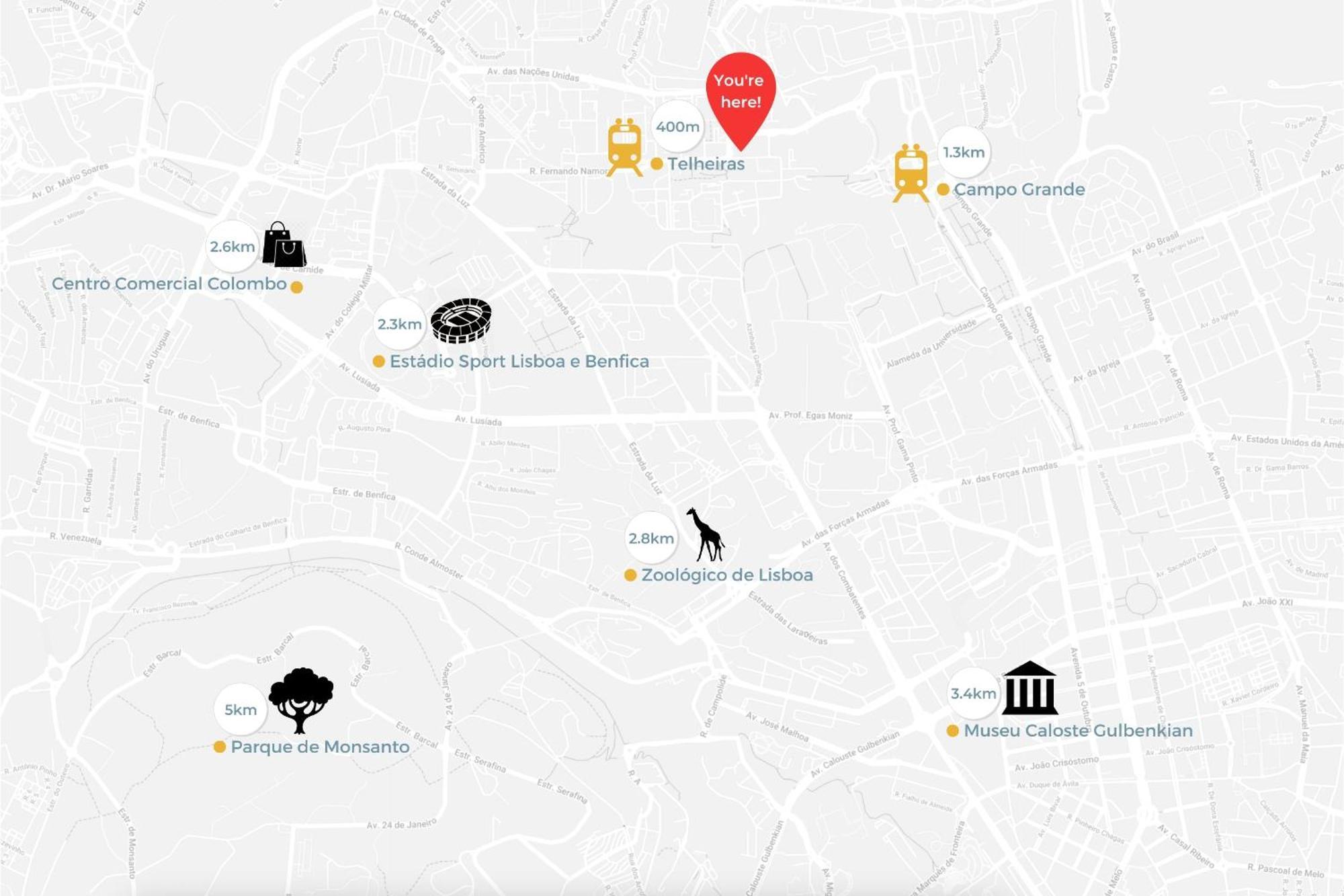 Telheiras Comfortable Stay Lisboa Kültér fotó